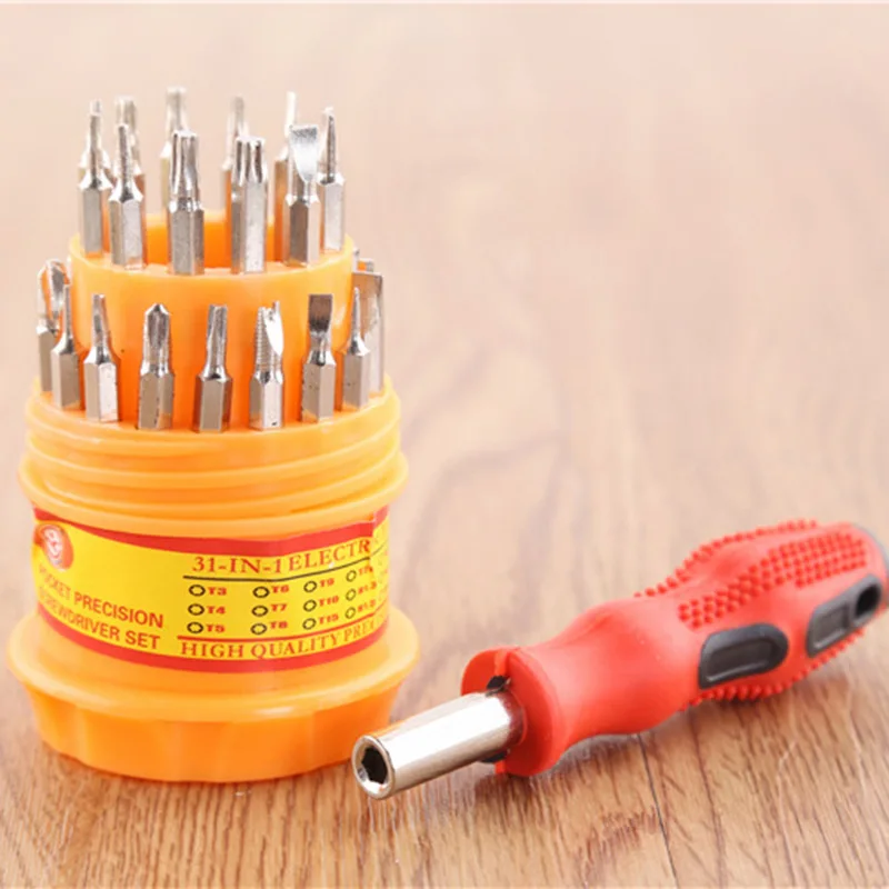 

31PC universal screwdriver multi-function tool set manual combination repair screwdriver screwdriver
