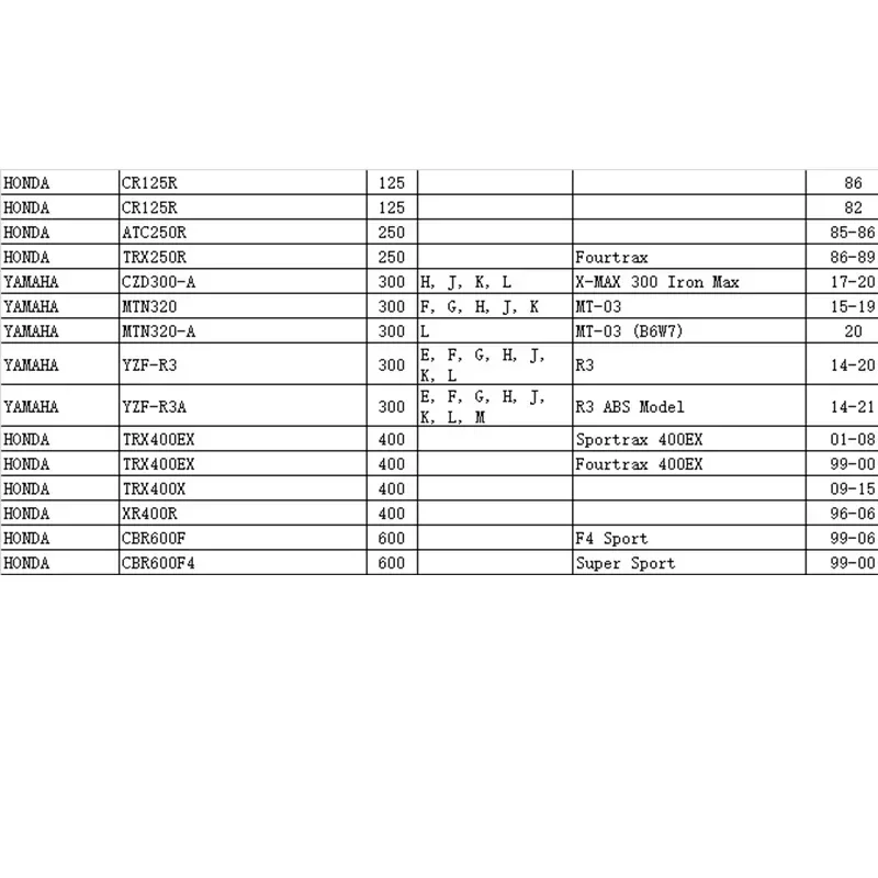LOPOR 6 + 1 шт. 4 × ATV мотоциклетные волокнистые диски сцепления для Honda CR125R ATC250 TRX250R