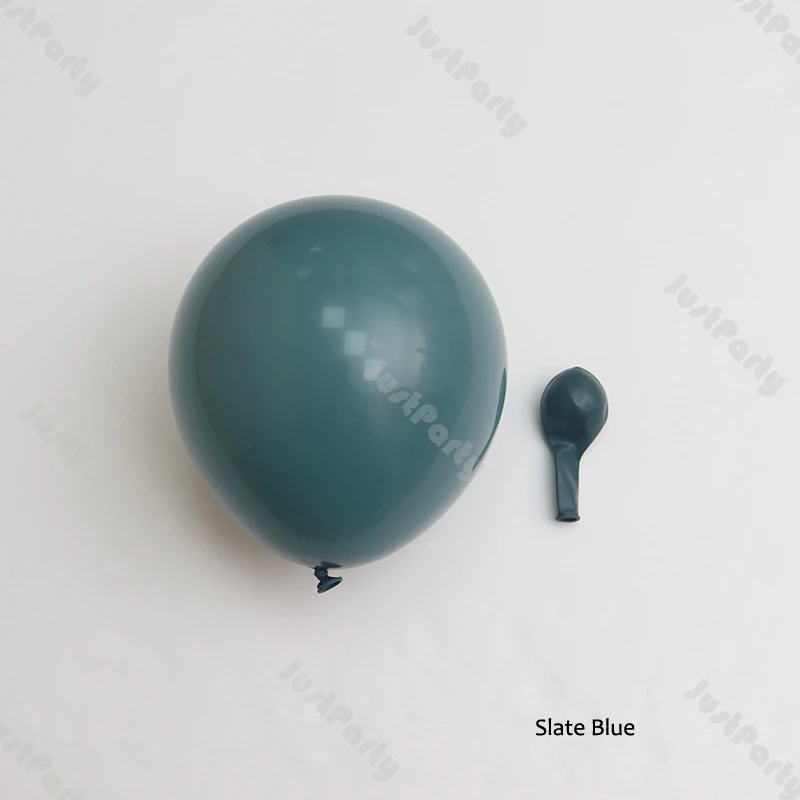 5/10/12/18inch Retro Matte Balloon Decorations Dusty Ocean Blue Caramel Beige Balloons Garland Arch Kit Boy Birthday Party Decor - купить по