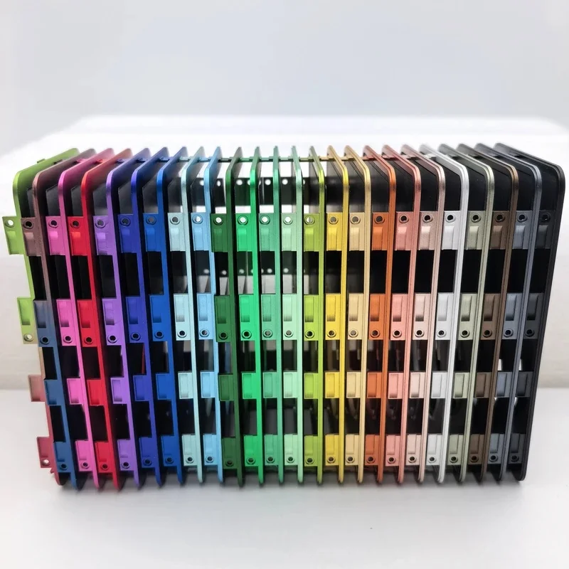 Фото Металлическая передняя панель для iPod Classic с центральной кнопкой, разноцветный корпус для 6-го/6.5-го/7-го поколений 80 ГБ, 120 ГБ, 160 ГБ №3