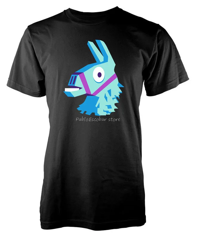

men summer t-shirt brand tops euro size Gaming Llama Kids T Shirt Harajuku Tops Fashion Classic Tee Shirt