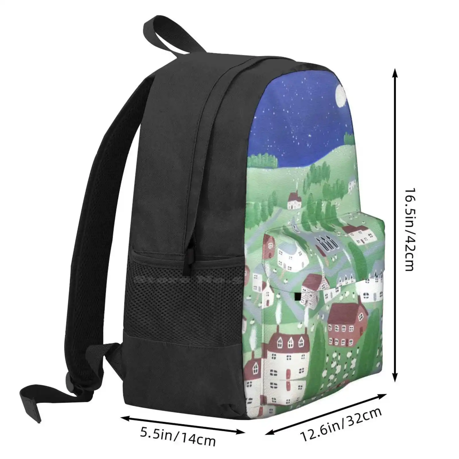 Хит продаж школьный рюкзак с изображением дыхания мне спокойствие современное