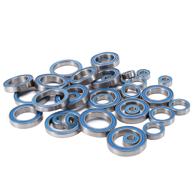 

33Pcs Sealed Bearing Kit For 1/6 Traxxas 8S X-Maxx Xmaxx 77086-4 RC Car Upgrade Parts Accessories