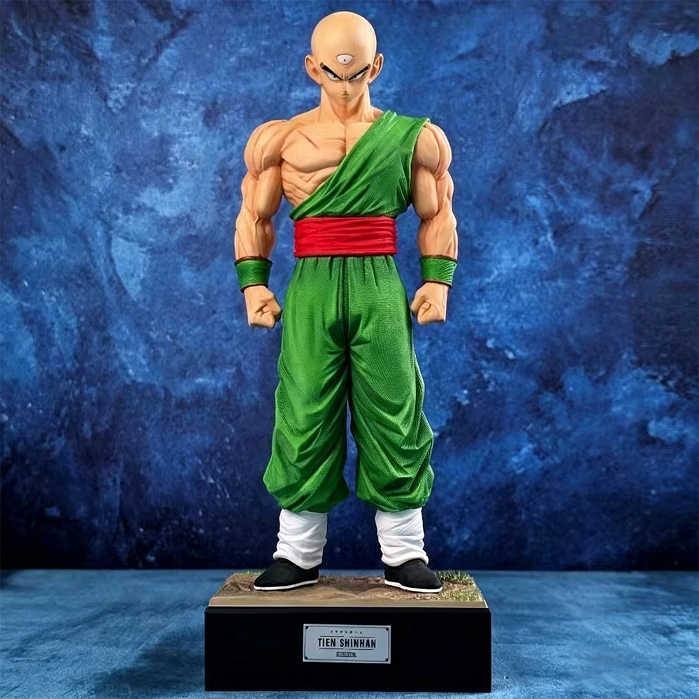 Фото Фигурка Теншинхана 20 см, Dragon Ball Z, аниме, модель для гольфа, игрушка, подарок, коллекционная декоративная фигурка, сувенир из ПВХ №4