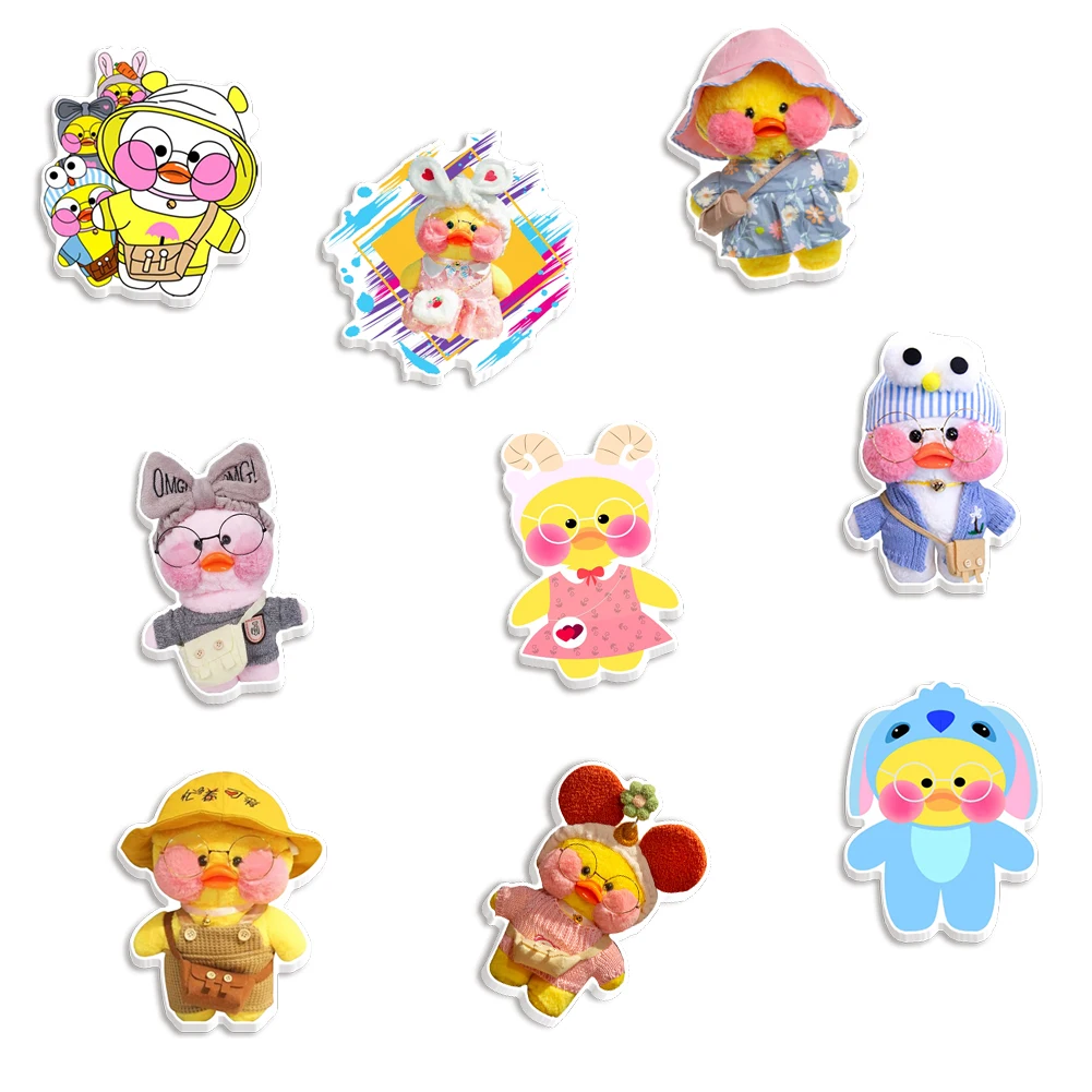 

Flatback Cabochons Resin Flat Back Charms Wholesale Cute Japanese Duck Planar Flower 10pcs