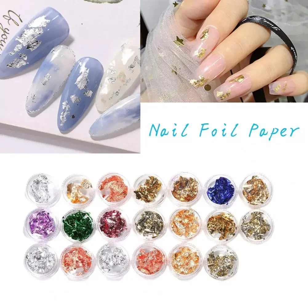 

NEW2023 1Set Nail Sequins Safe Multifunctional Nice-looking Nail Accessories Manicure Glitter Sequins for Women