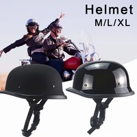 vintage motorcycle helmet retro half helmet summer open face cruiser scooter chopper helmet for men women