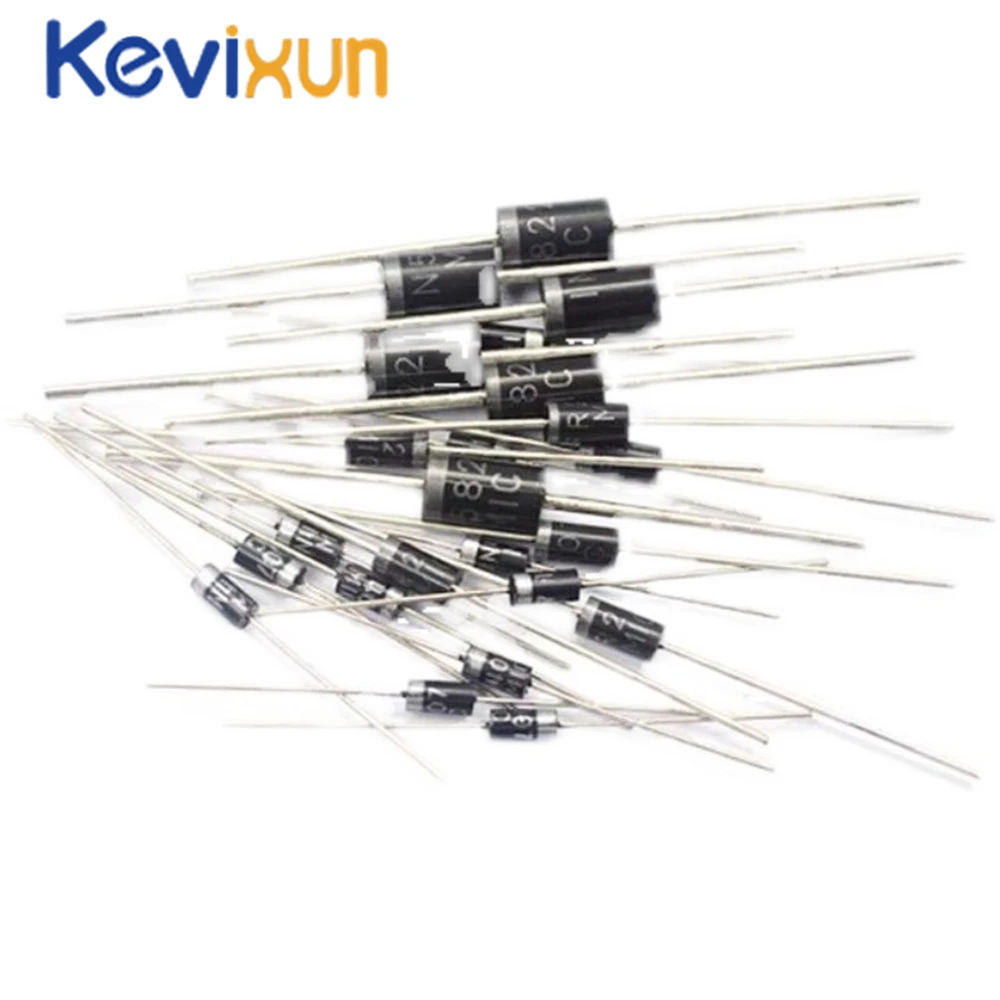20PCS Rectifier Diode 1N5408 1N5404 1N5401 1N5822 1N5818 1N5400 1N5820 1N5406 1N5402 3A 50V 100V 200V 400V 600V 800V DO-201Ad