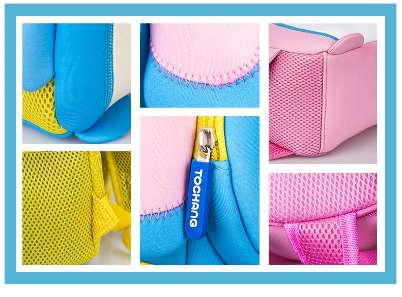 Cute Children Large Backpacks Girls Boys Cartoon Animal Unicorn School Bags In Kindergarten Kawaii Elephant Backpack Mochila New