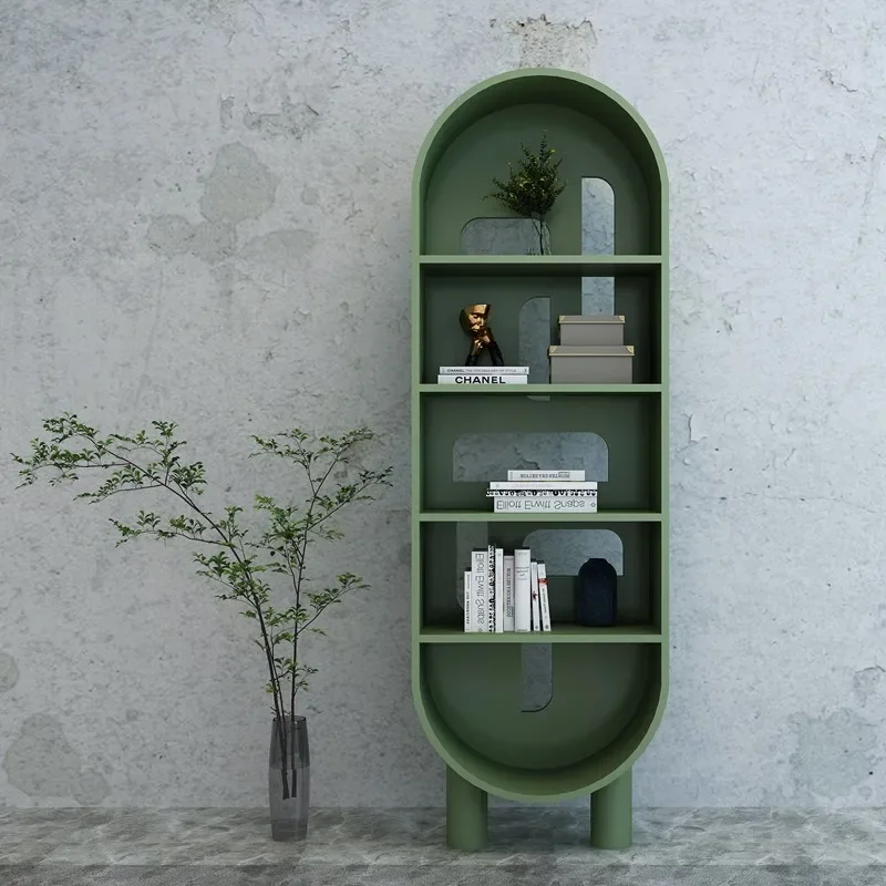 Витрина шкаф для витрин Минималистичная маленькая витрина хранения книжной