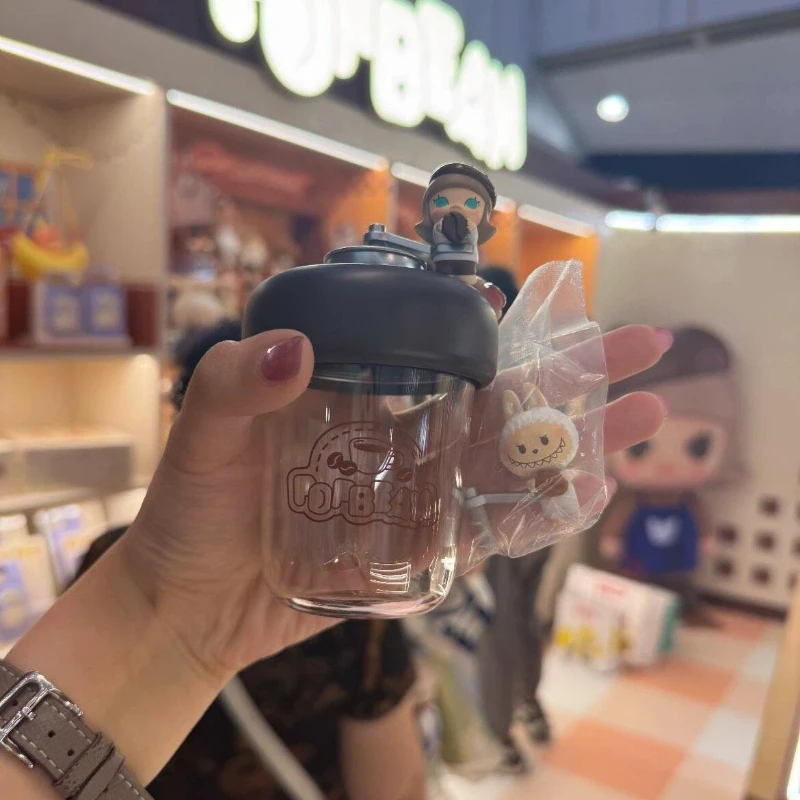 Фото Оригинальная новинка: серия Popmart Coffee Factory Pop Bean — коллекционные игрушки-сюрпризы в виде милых бутылочек для декора рабочего стола, подарки для девочек №2