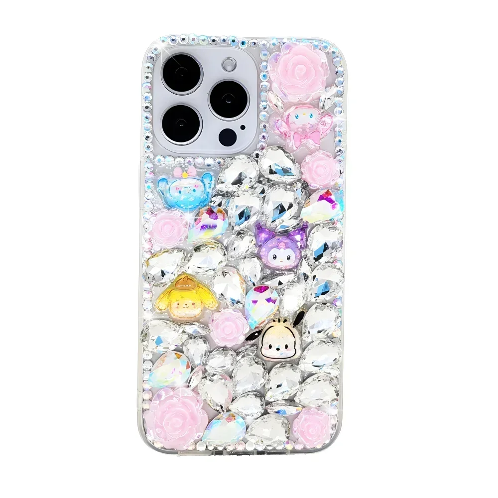 Чехлы со стразами для Samsung Galaxy S24 S23 S22 S21 S20 S10 S9 Ultra Plus FE Чехол с бриллиантами Case