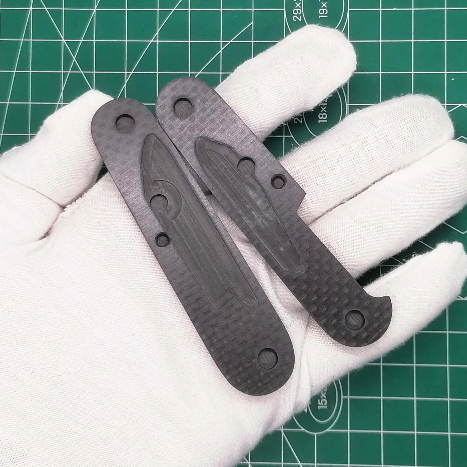 1 пара весы ручной работы из углеродного волокна без пинцета отверстие для