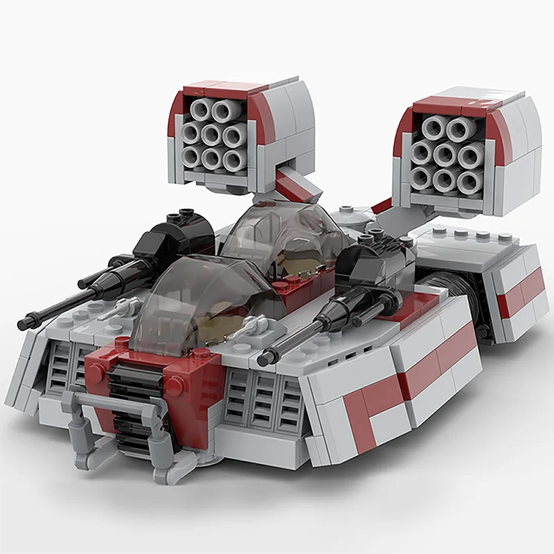 

MOC-59836 Military Series Tank AAC-1 Vehicle Aircraft Building Blocks Chariot Arms Bricks Education Toys For Children Gifts