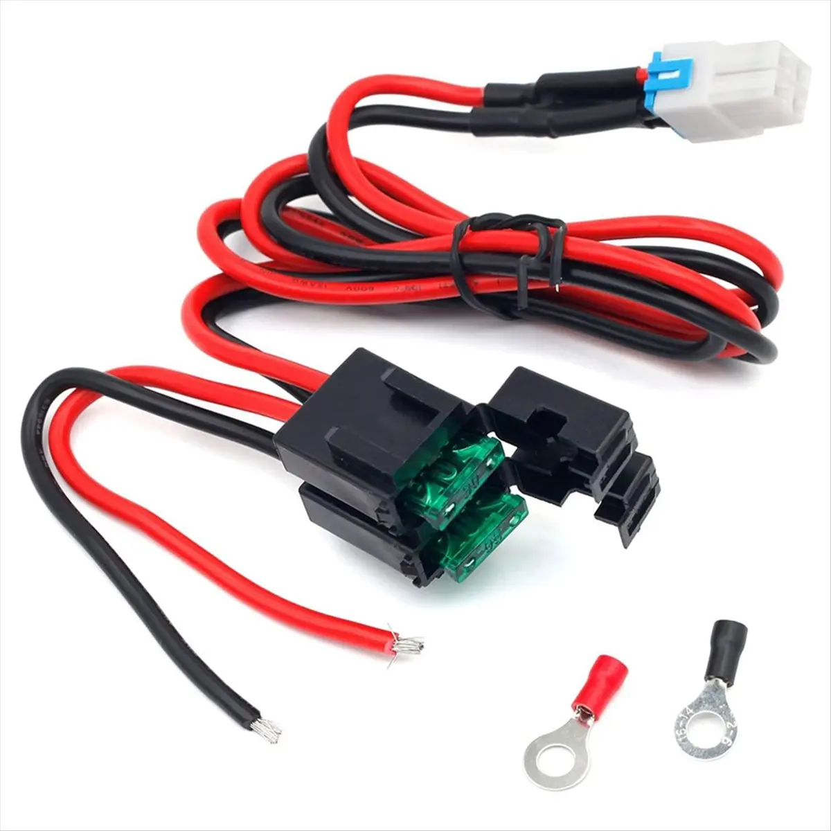 Фото Кабель питания постоянного тока ABAN 4-контактный 12AWG для радиостанций FT-450D FT-891 -480 -590SG -890s IC-7000 IC-7200 №3