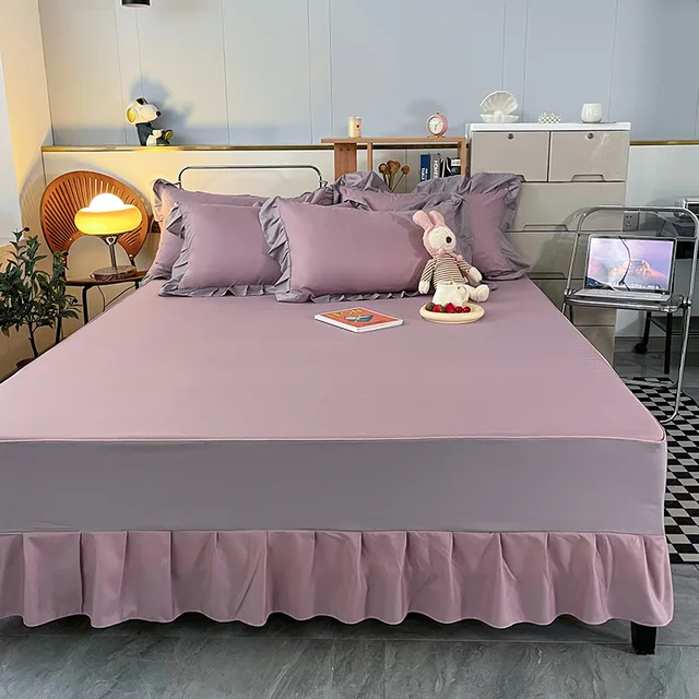 1PC Bedding Set Princess Bed Skirt 
