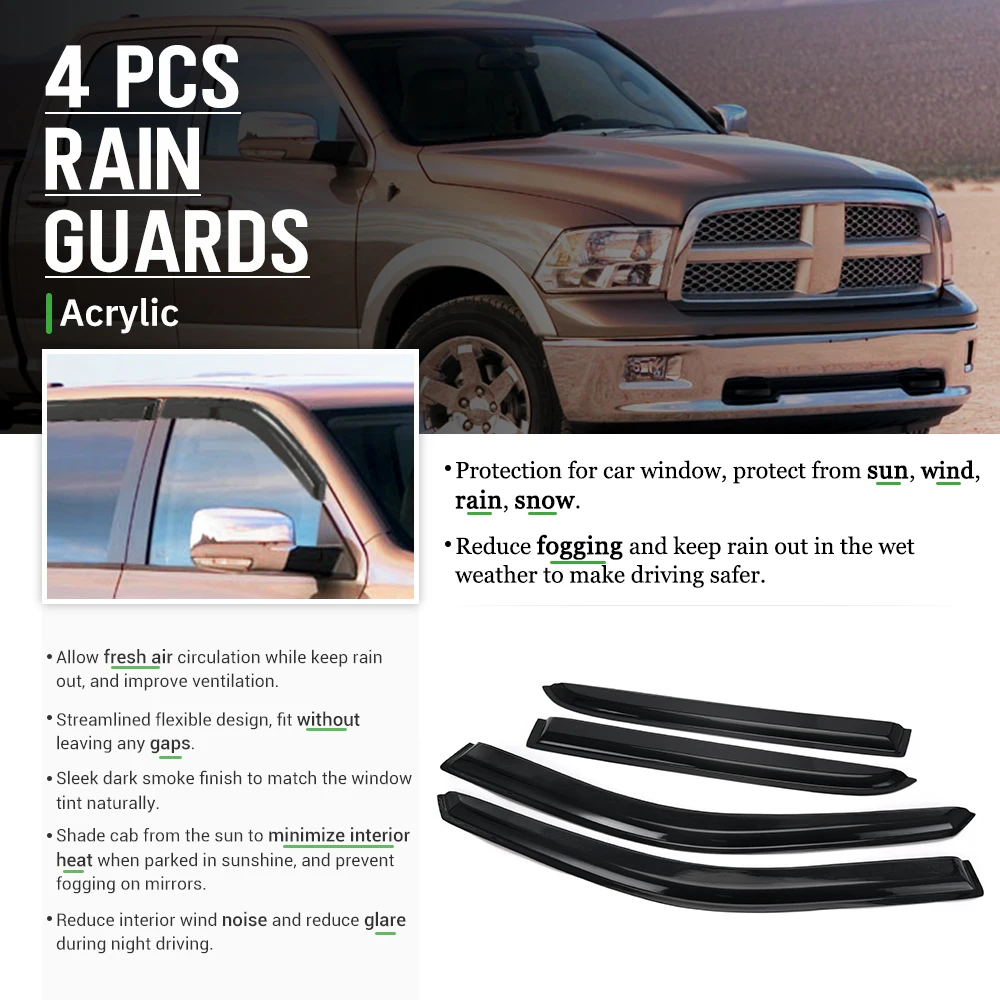 Козырек от дождя для автомобиля дефлектор солнца на вентиляционное отверстие