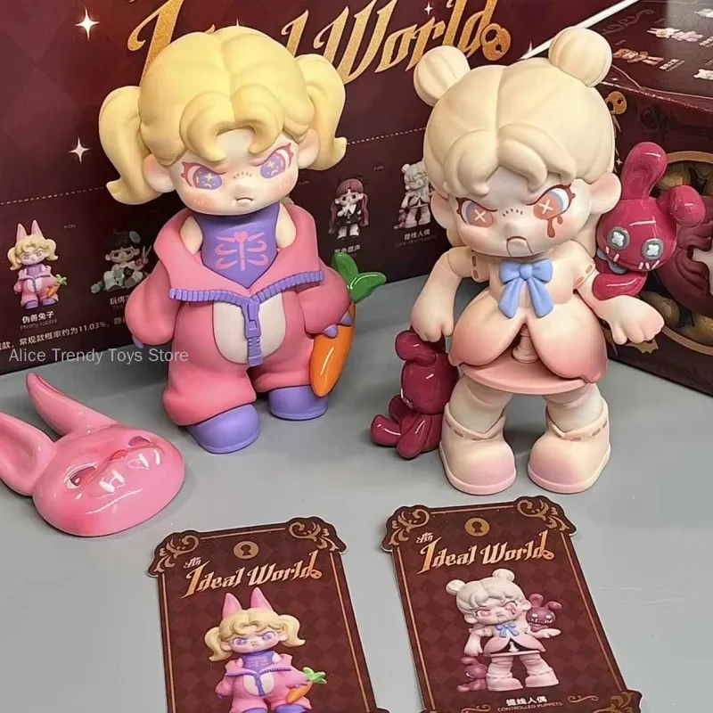 Фото Dora An Ideal World Series: Модные игрушки-сюрпризы в закрытой упаковке, коллекционные фигурки, украшения, мультяшные арт-игрушки №1