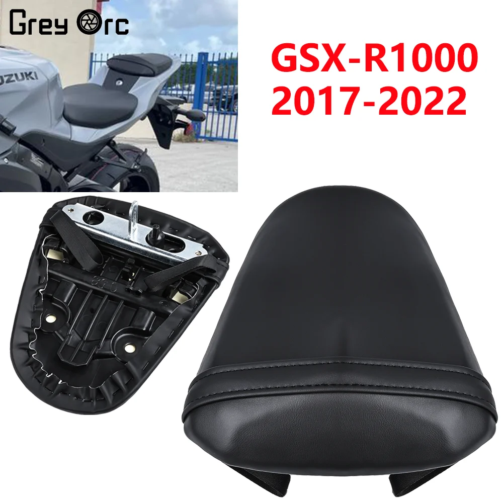 Фото Заднее пассажирское сиденье для мотоцикла Suzuki GSXR1000 GSX R1000 GSX-R 1000 2017-2022 2021 2020 2019 2018, подушка заднего сиденья №1