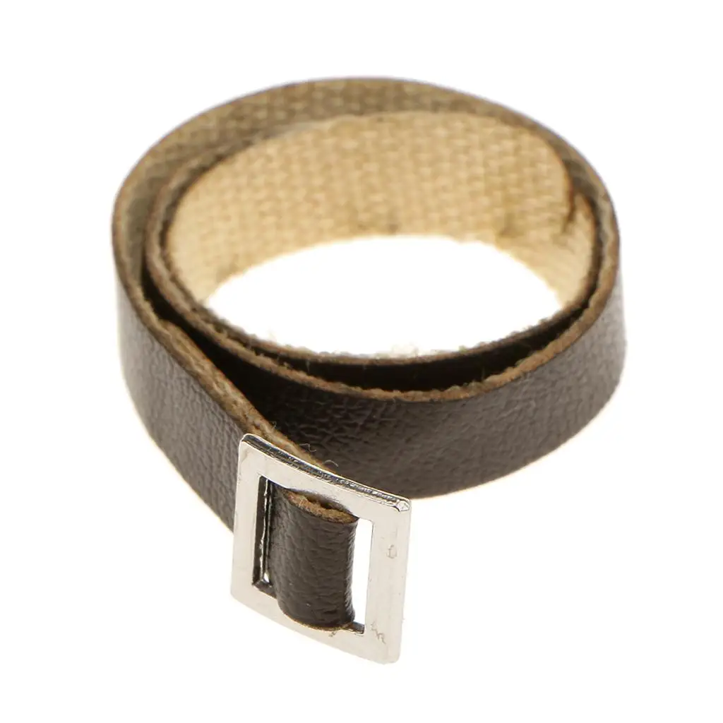 Мужские брюки из искусственной кожи в масштабе 1:6 поясной ремень для 12-дюймового