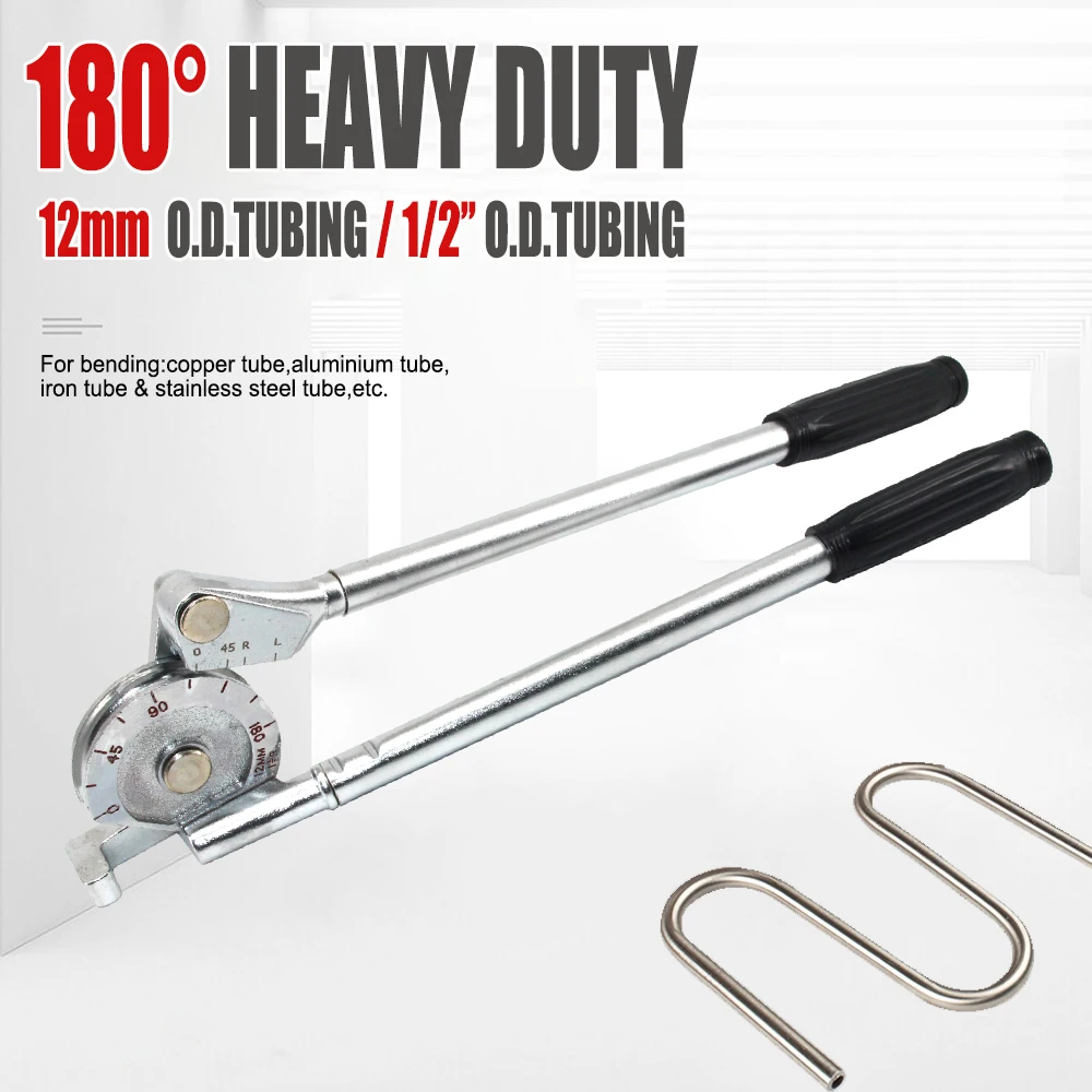 180 ° Трубогиб 12 мм наружный диаметр 1/2 дюйма прочный изгиб труба из нержавеющей