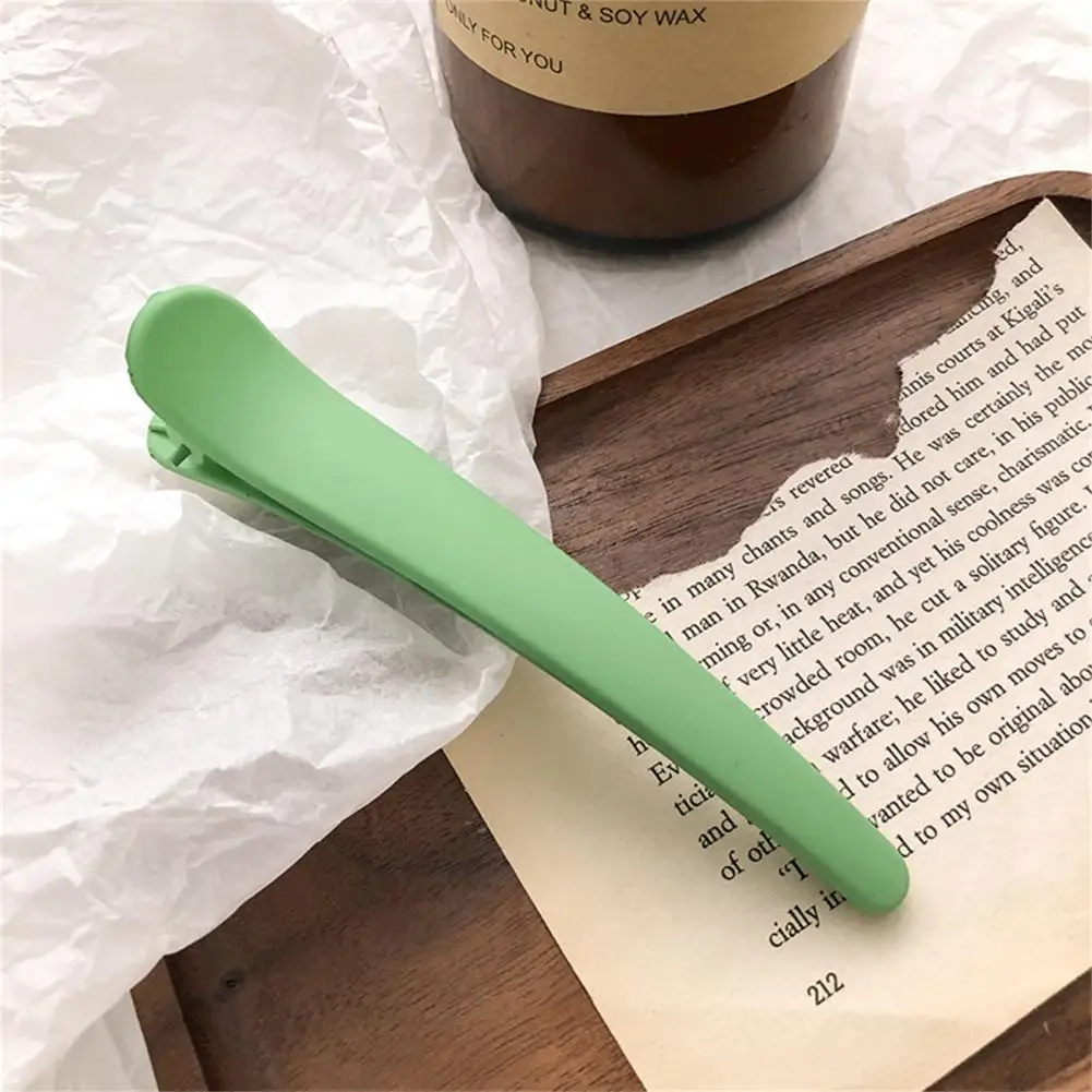 

Удобный крокодиловый зажим для волос с гладкими краями, крепкий зажим для крокодиловой прически, Прочный инструмент для прически