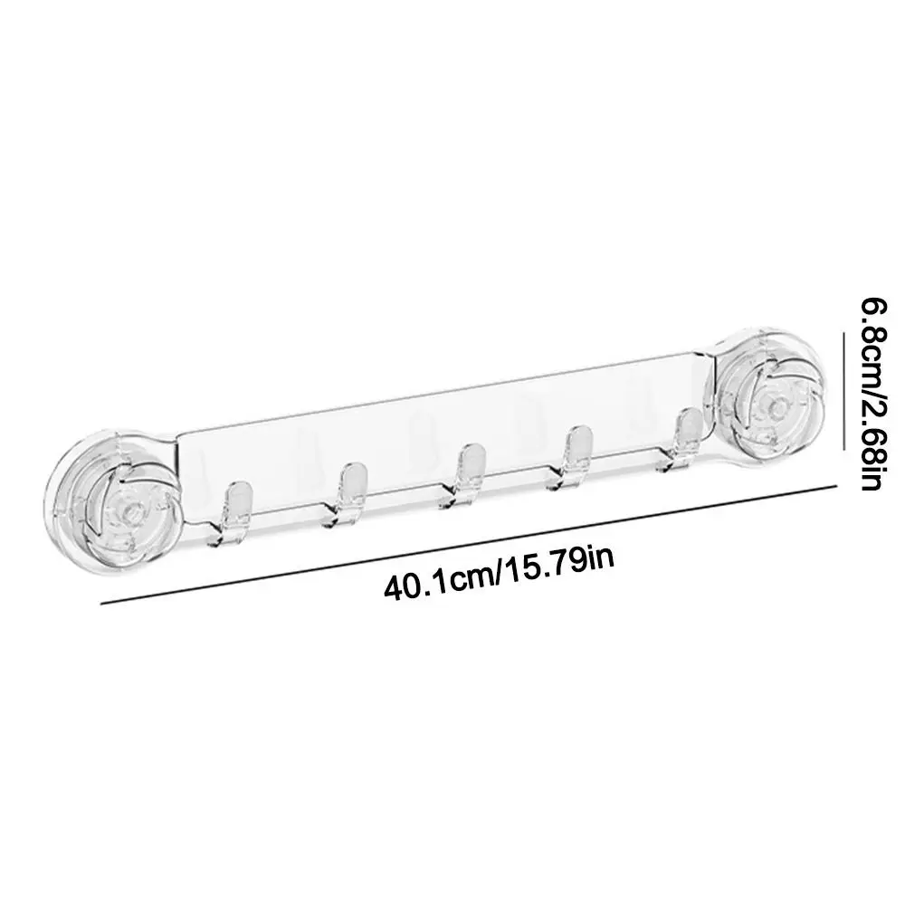 5 крючков крючки на присоске настенная вешалка для полотенец ванной комнаты без