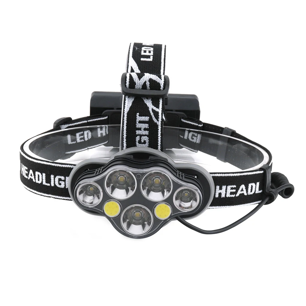 

Налобный фонарь для кемпинга, 8 режимов работы