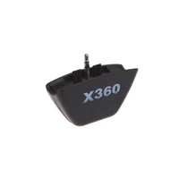 black 2 5mm jack microphone headset earphone converter adapter for xbox 360