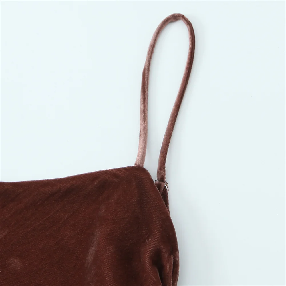 24 осенне-зимняя новая женская одежда дизайн с открытой спиной бархатная