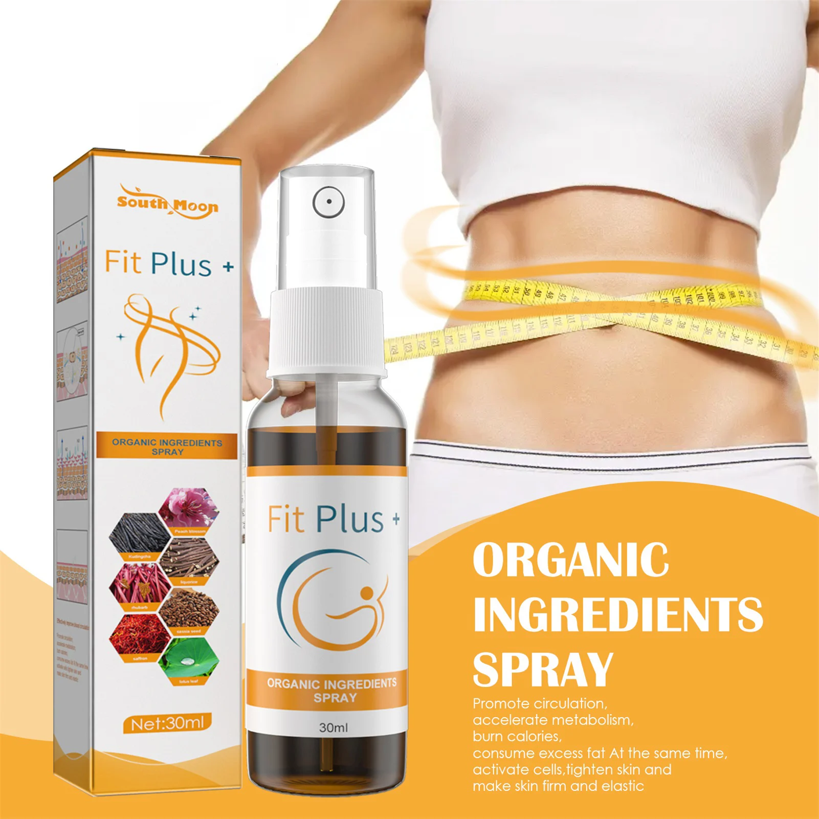 

Спрей для похудения и сжигания жира, 30 мл