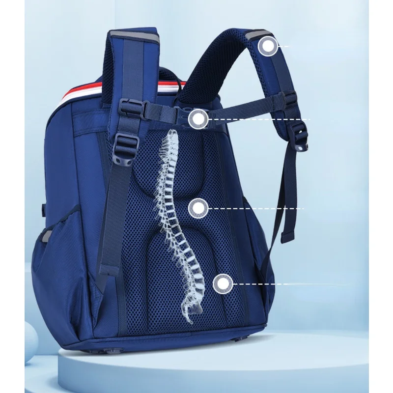 Children British Style Rabbit Astronaut Backpacks New 2022 Girls Boys Students Cartoon Schoolbags High-capacity Drop Shipping