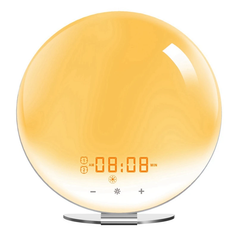 Будильник будильник с закатом Искусственные часы фотографиями 7 цветов