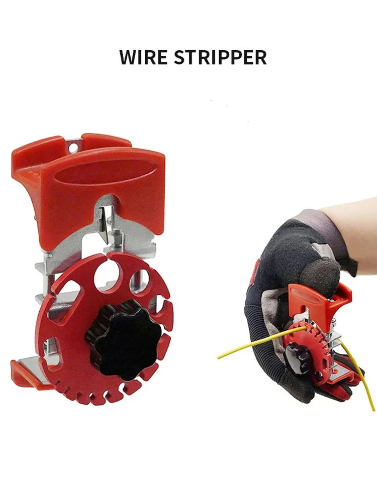 

Handheld Wire Stripper Quick Lectric Wire Demolisher Tools Decrustation Plier Adjustable Electric Cable Peel Electrician Cut