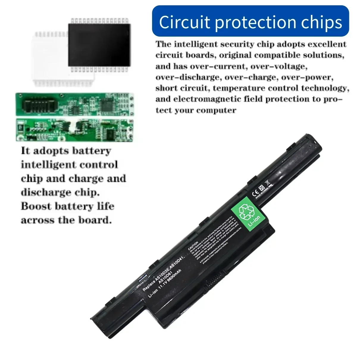 Аккумулятор для Acer Aspire AS10D31 AS10D81 V3-571G V3-771g AS10D51 AS10D61 AS10D71 AS10D75 5741 5742 5750 5551G 5560G 5741G 5750G