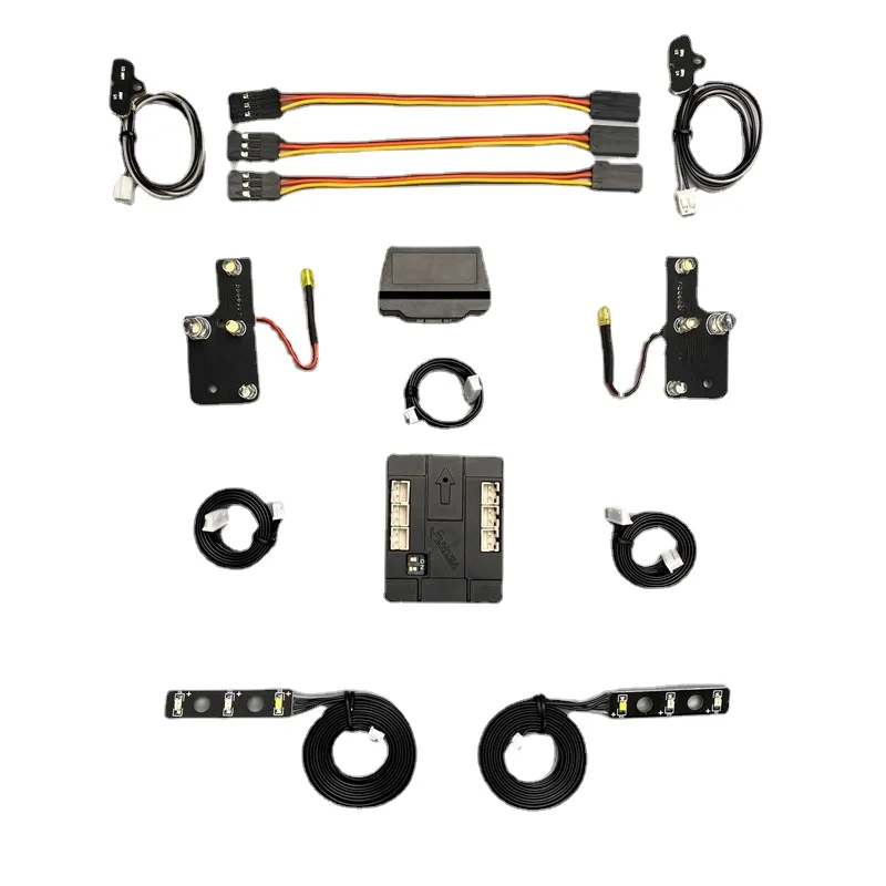 

RC Car 1/14 Mud Head Light Control Hydraulic Car Control Light Group Special Light Group SeriesTamiya Car Accessories