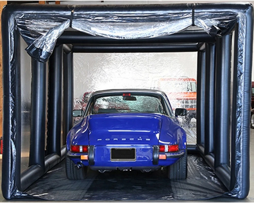 Прочная наружная надувная Автомобильная гаражная палатка мобильная для мойки