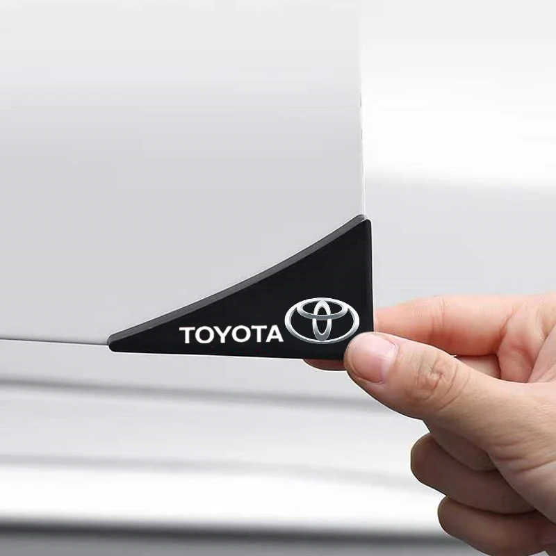 

Car Door Corner Cover Bumper Crash Scratch Protector Accessories For Toyota Corolla Yaris Rav4 Avensis Auris Camry Sequoia C-hr