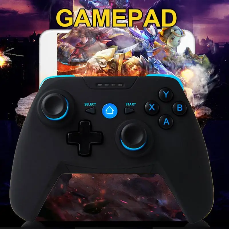 

Wireless GamePad Controller With Holder For Android Phone IPhone Mobile Phone Joystick For PUBG Call Of Duty Game