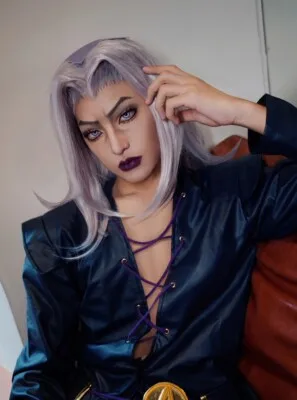 Невероятные приключения Косплей Золотой ветер Леоне Аббаккио Костюм Униформа