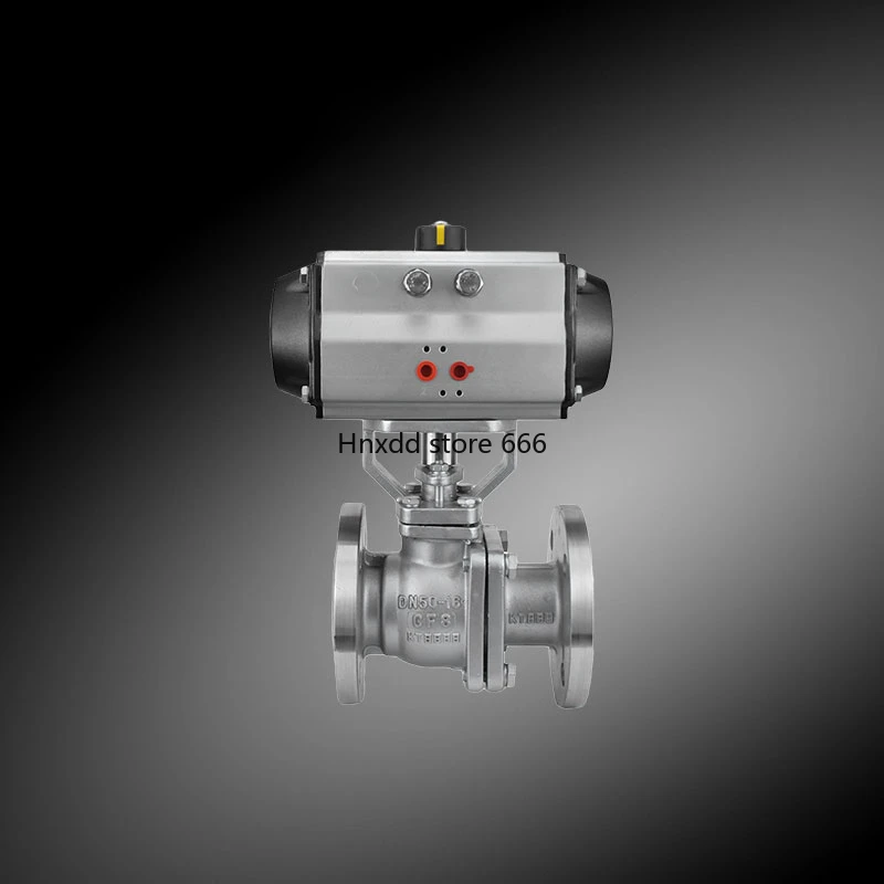 Пневматический шаровой клапан из нержавеющей стали с фторлиевым покрытием