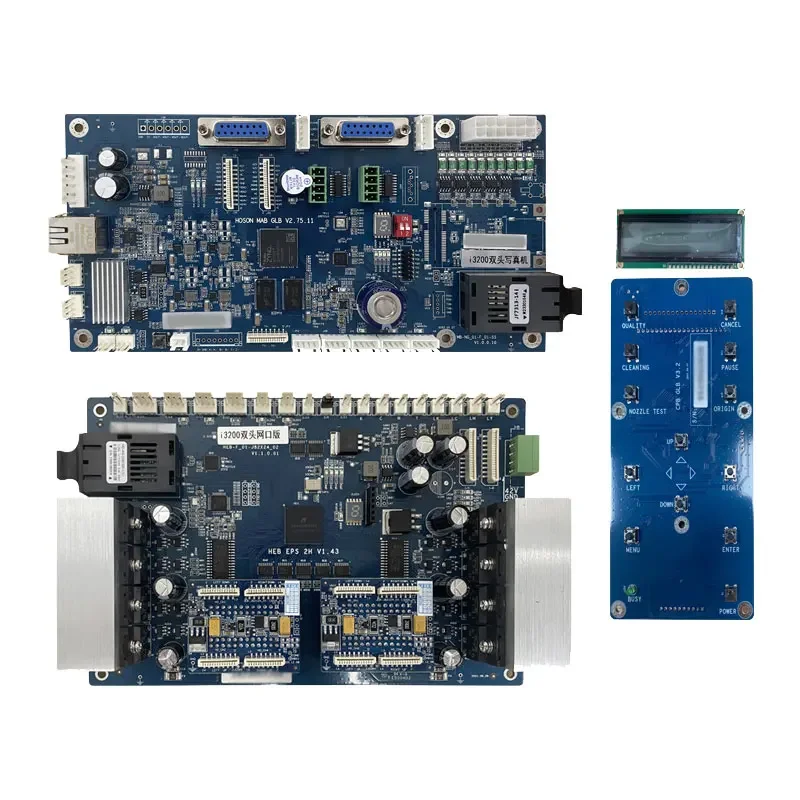 Система платы управления двойными печатающими головками Hosonsoft i3200 для
