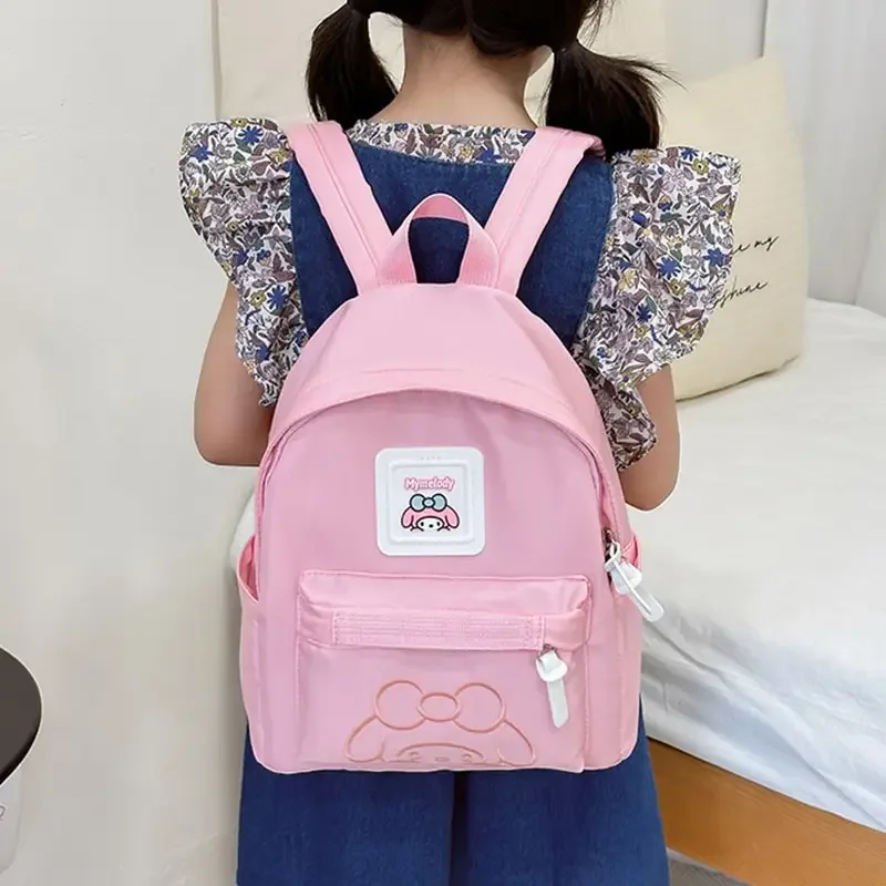 Sanrioed аниме Hello Kitty Kuromi Melody Cinnamoroll милый детский рюкзак школьные ранцы сумка на