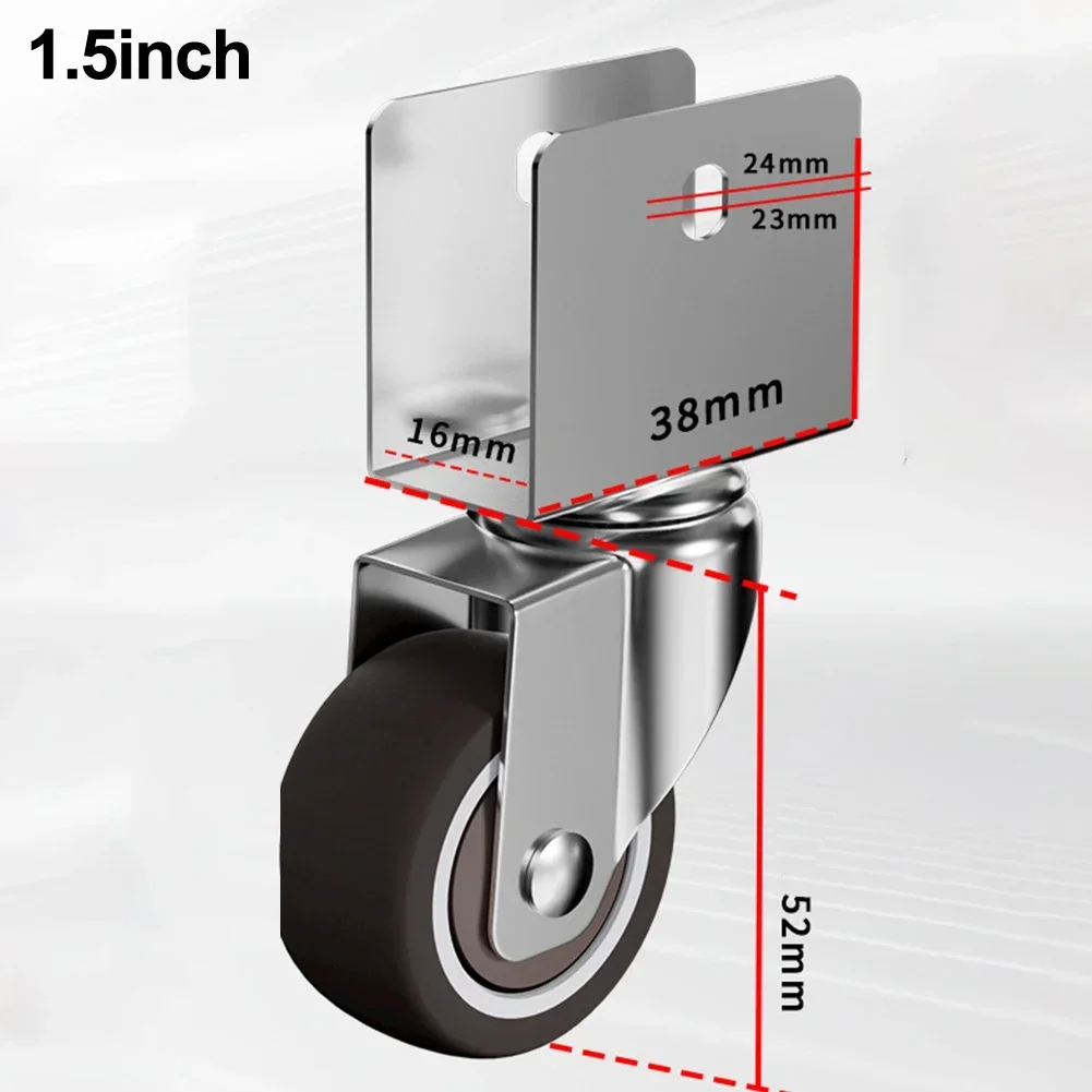 

Мебельный ролик, мобильные колеса, несущий шкив для стола, бесшумное колесо тележки, сверхмощный мебельный ролик, аксессуары для стола и стула