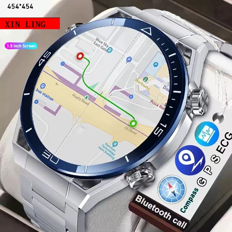 Новинка 2023, умные часы для xiaomi с функцией измерения ЭКГ, PPG, Bluetooth-вызова, GPS-трекер движения, мониторинг уровня кислорода в крови