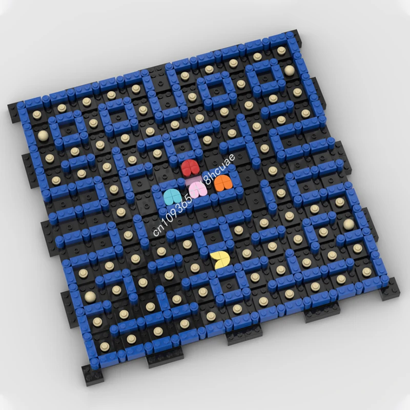 545 шт. MOC Mini PACMAN Maze nan Модель Строительные блоки Кирпич ремесленные игрушки креативное образование Детские рождественские подарки (art.: 3920d2de4e648) - 3920d2de4e648