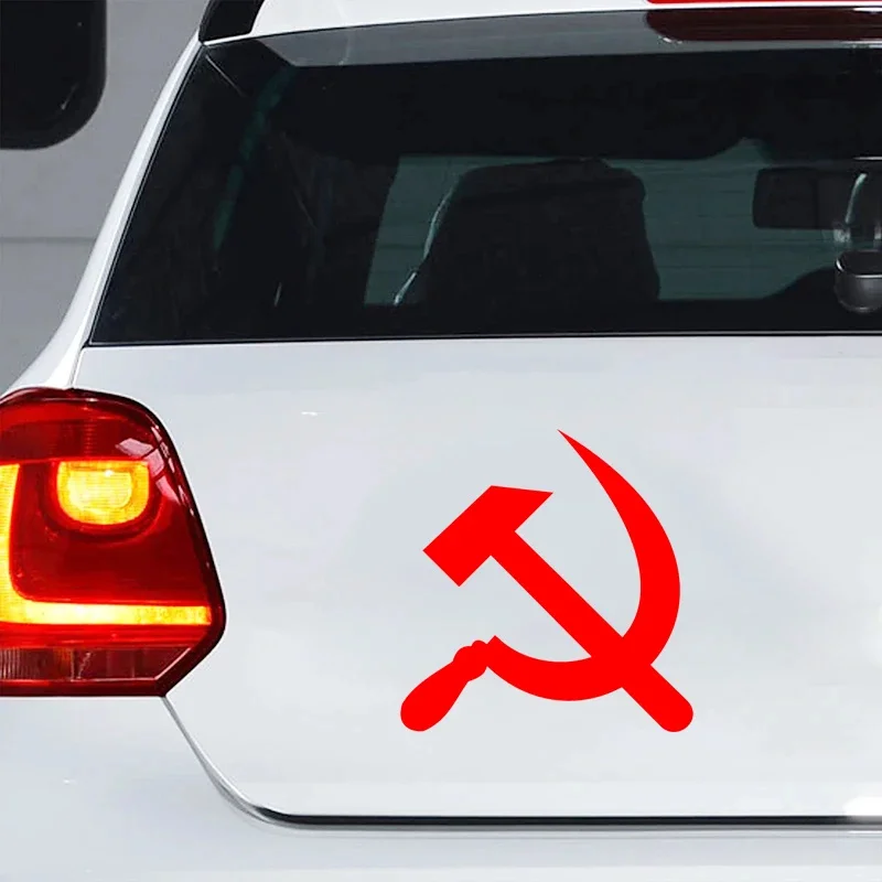 Наклейки на автомобиль молот и Серп СССР Кузов для бампера окна ноутбука