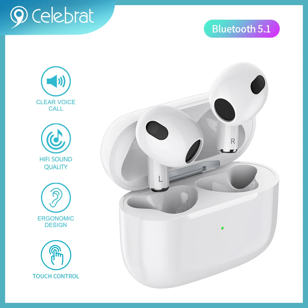 

Беспроводные наушники-вкладыши с микрофоном и шумоподавлением