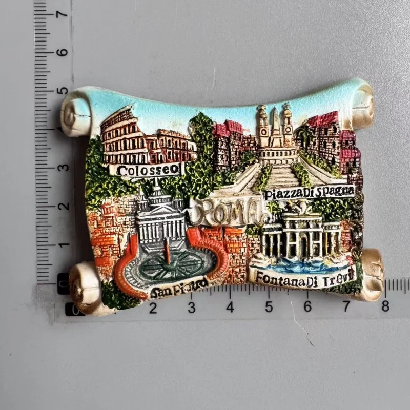 Италия Магниты на холодильник Туристический сувенир Colosseo Milano Rome Toscana Madrid Siena Matera Pompei Наклейки на холодильник Домашний декор (art.: 3920d0aaeb440) - 3920d0aaeb440