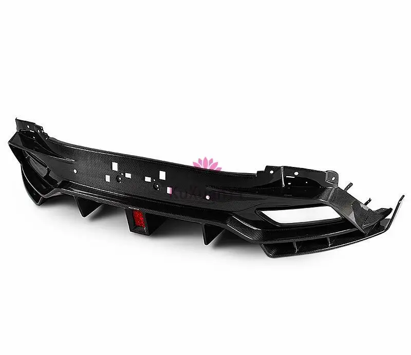 Pz сухой карбоновый Корпус Комплект Задний бампер губа задний диффузор для Aston Martin